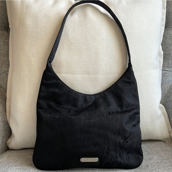 Etro Handbags - ETRO RARE BLACK PAISLEY SHOULDER BAG